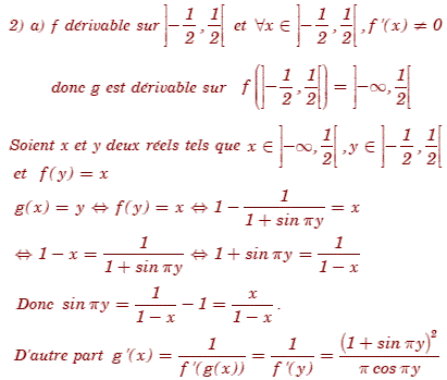 solution Fonction réciproque et accroissements finis (image2)