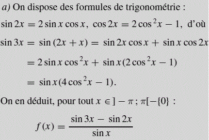 solution Prolongement par continuité (image1)