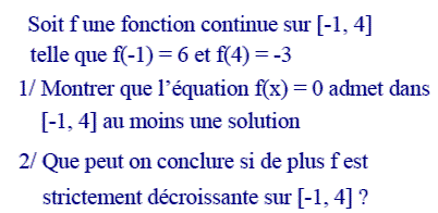 exercice Th des valeurs intermédiaires (image1)