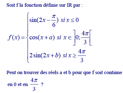 exercice Continuité en un point (image1)