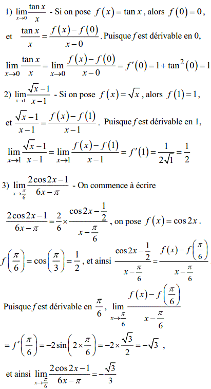 solution dérivabilité et limites (image1)