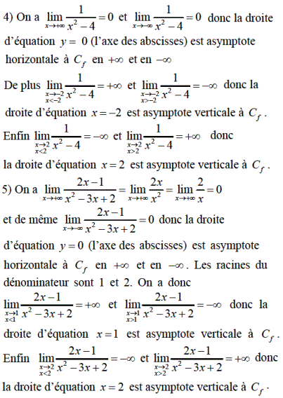 solution Asymptotes parallèles aux axes (image2)