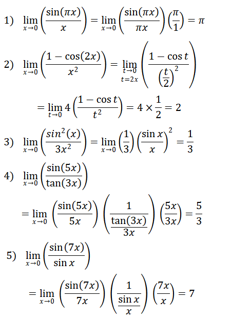 solution Calculs de limites (image1)