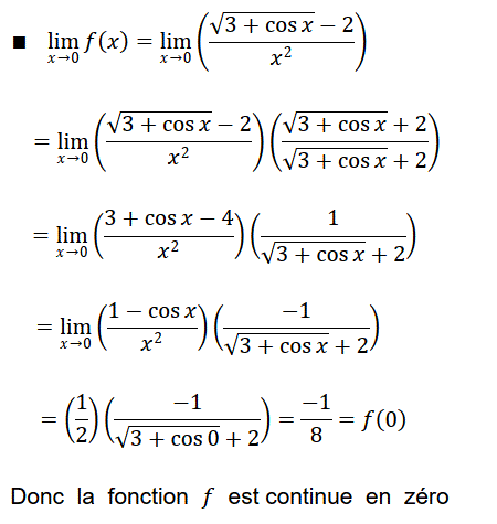 solution Continuité en un point (image1)