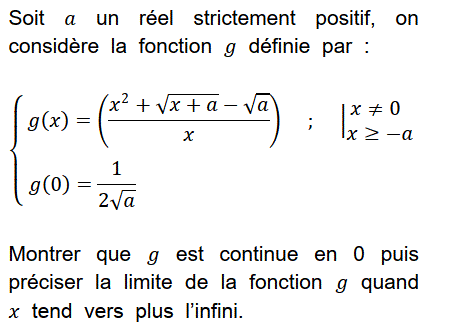 exercice Contnuité en un point+limite (image1)