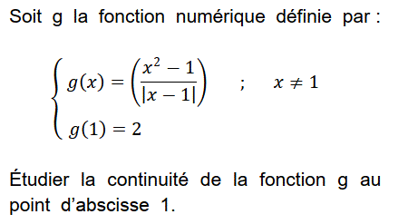 exercice Continuité en un point (image1)