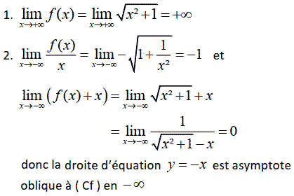 solution Une asymptote oblique (image1)