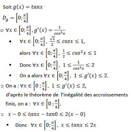 solution Inégalité des accroissements finis (image1)
