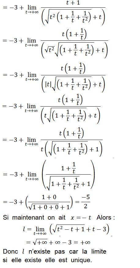 solution Calculs de limites (image4)