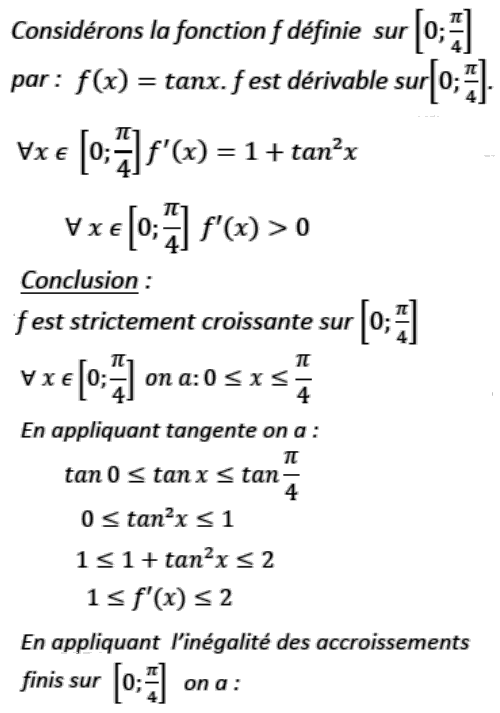 solution Inégalités des accroissements finis (image1)