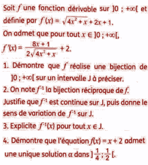exercice Fonction continue et strictement monotone  (image1)