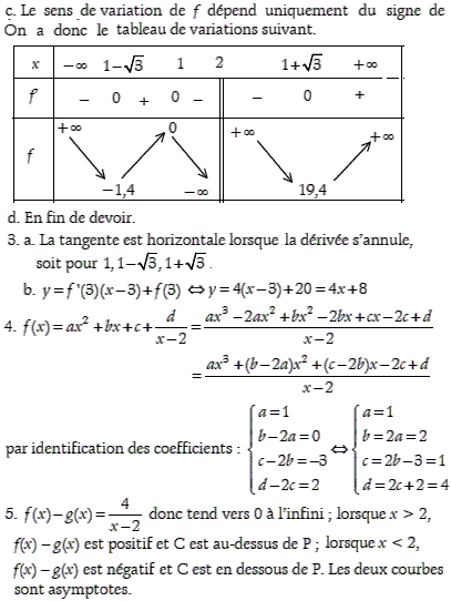 solution Laroche.Lycee.free.fr - Fonction rationnelle (3) (image2)