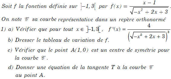 exercice Devoir de synthèse 1 4M 2010-2011 Lycée de Sbeitla (image1)