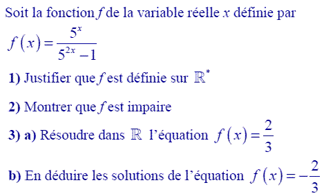 exercice Equations (image1)