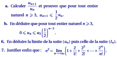 exercice Asie juin 2005 - exp, integrale et suite (image3)