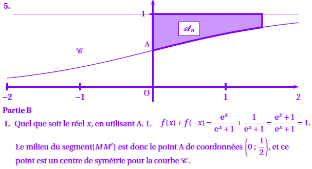 solution Centres étrangers 2006 TS - Fonction Exp et calcul (image3)