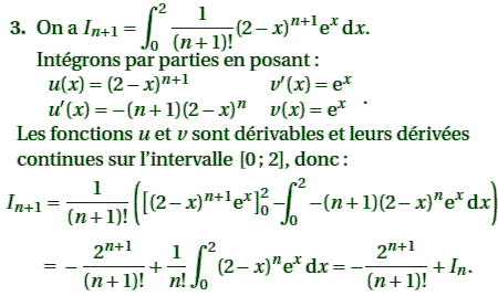 solution Asie juin 2005 - exp, integrale et suite (image2)