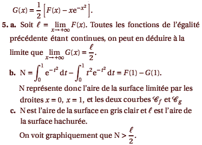 solution Amerique du sud 2005 - Etude de fonction et integr (image4)