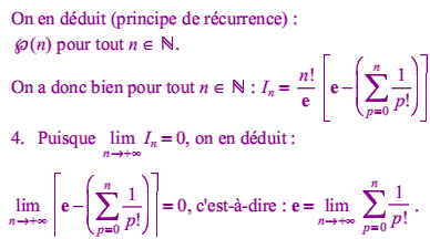 solution Suite intégrale, exp et limite (image3)