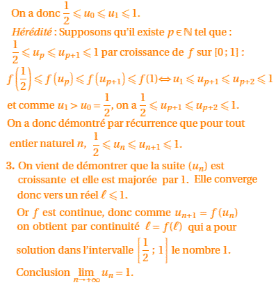 solution Amerique du nord bac S 2011 - Etude d'une fonction (image4)