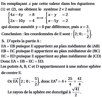 solution Antilles Juin 2005 TS - Plan mediateur (image3)