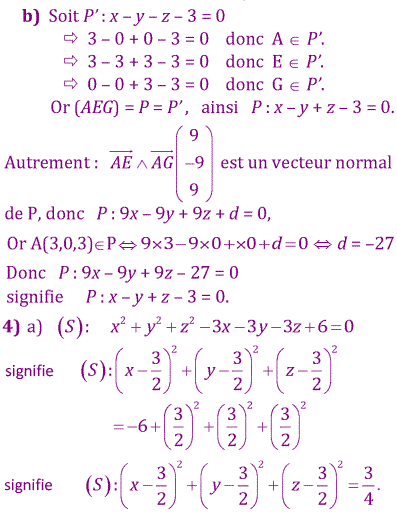 solution Bac Tunisien 4ème Sc. ExpérimentaleSession de controle 2017 (image2)