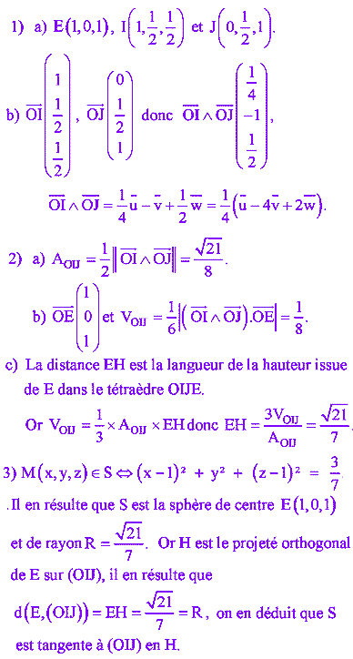 solution Bac Tunisien 4ème Sc. ExpérimentaleSession de controle 2016 (image1)