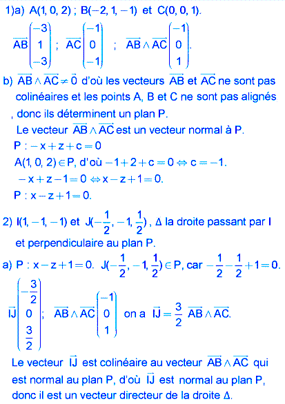 solution Bac Tunisien 4ème Sc. techniques Session principale 2016 (image1)