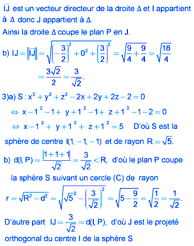 solution Bac Tunisien 4ème Sc. techniques Session principale 2016 (image2)