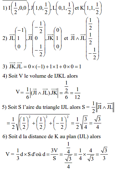 solution Calculs d'aire et de volume (image1)