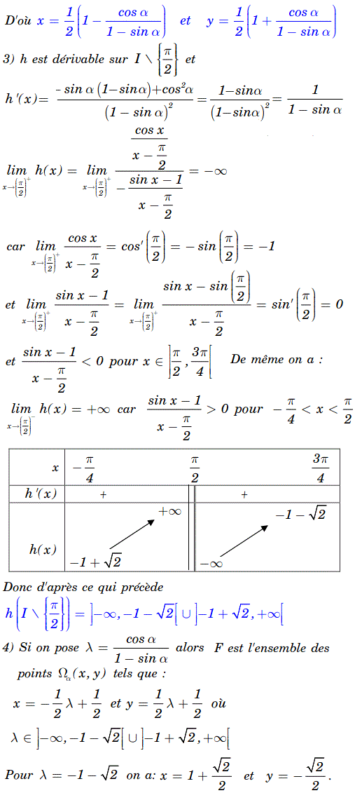 solution Un Problème sur les isométries (Inédit) (image4)