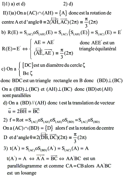 solution Déplacements et antidéplacements  (image1)