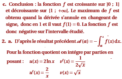 solution Polynesie septembre 2004 S - Fonction ln et suite (image2)