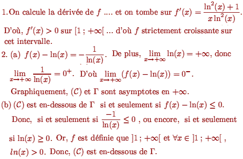 solution Amerique du nord Mai 2008 S - Etude d'une fonction (image1)