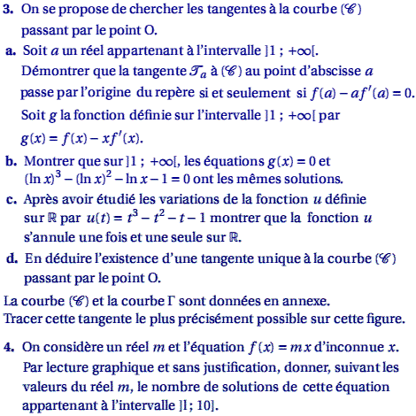 exercice Amerique du nord Mai 2008 S - Etude d'une fonction (image2)