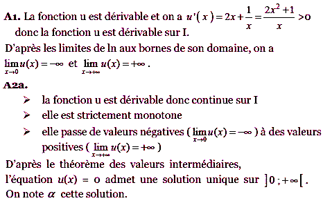 solution Liban Juin 2010 - Etude d'une fonction (image1)