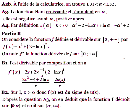 solution Liban Juin 2010 - Etude d'une fonction (image2)