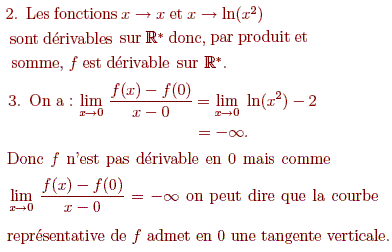 solution contnuité et Dérivabilité d'une fonction (image2)