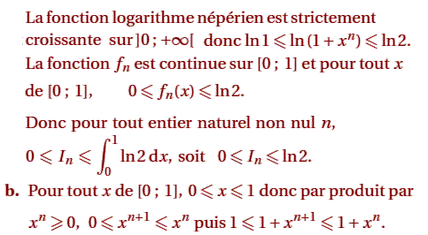 solution Baccalauréat S Pondichéry 21 avril 2010 - Suite in (image3)