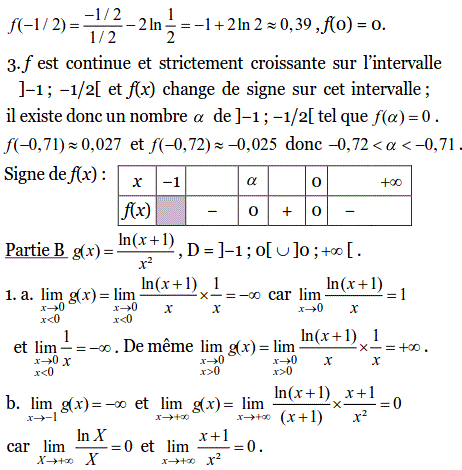 solution Logarithme et primitive (image2)