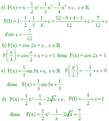 solution Calculs de primitives (image1)