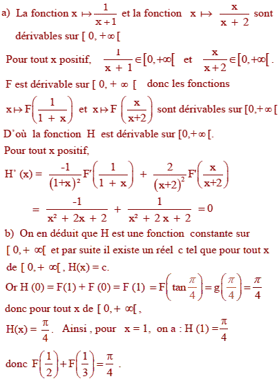 solution Calculs de primitives  (image3)