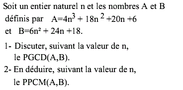 exercice plus grand commun diviseur et plus petit commun mu (image1)