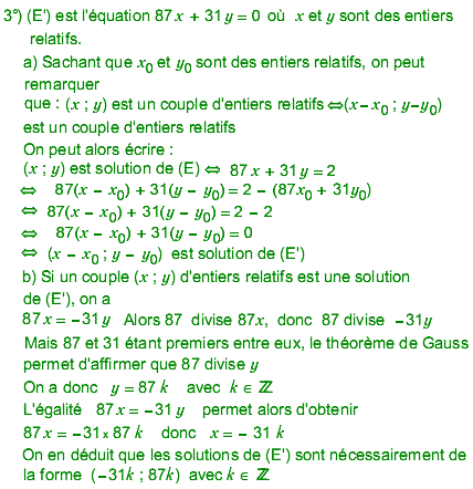 solution Equation diophantienne (image2)