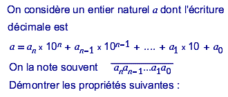 exercice critères de divisibilité et congruence (image1)