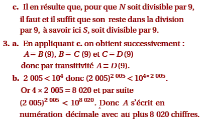 solution Antilles Juin 2005 TS - Division Euclidienne et co (image2)