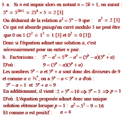 solution Bac Asie Juin 2004 TS - Congruence (image4)