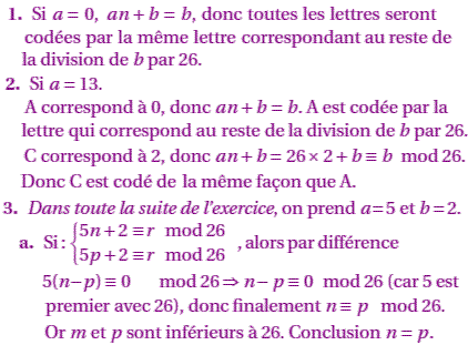 solution Nouvelle calédonie S Mars 2007 - Codage et équatio (image1)