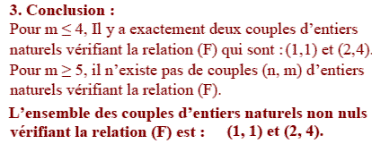 solution Bac S polynesie juin 2010 - Equation diophantienne (image5)