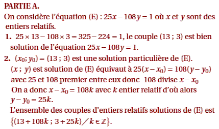 solution Baccalauréat S Polynésie juin 2012 - Codage d'un m (image1)